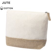 Neceser Tays yute y algodón con cierre práctico