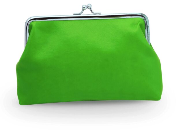 Monedero de PVC con cierre de clac