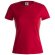 Camiseta Mujer Color "keya" Wcs180 Rojo