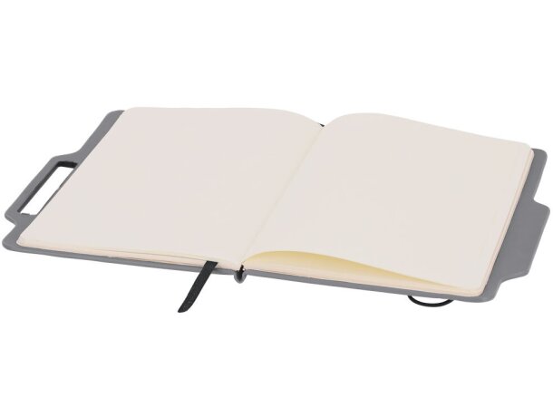 Bloc notas Cruas con soporte smartphone y bolígrafo eterno detalle 5