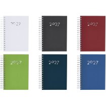 Agenda anillas personalizada PU A5 día página troquelada 398g