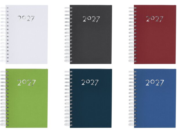 Agenda Witrex 2027 anillas A5 PU bilingüe con cubiertas rígidas detalle 1