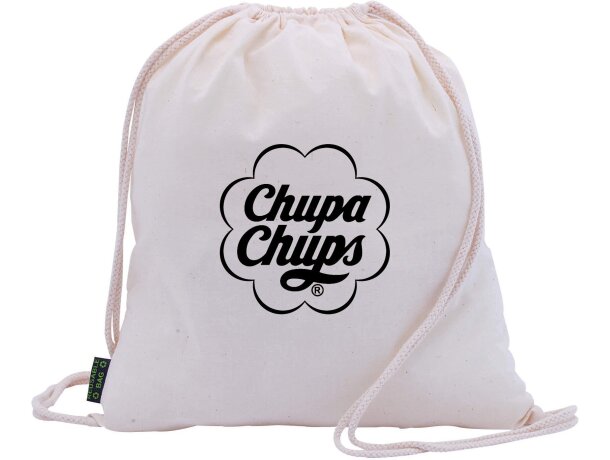 Mochila saco con cuerdas personalizada