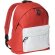 Mochila básica Discovery en variedad de colores Rojo/blanco