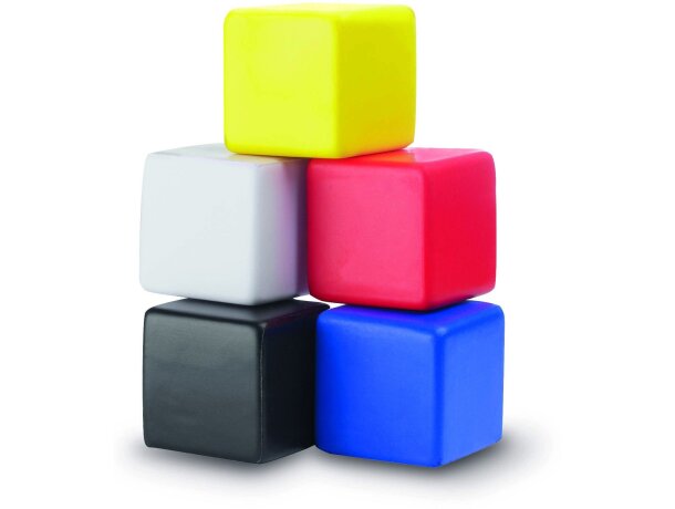 Antiestrés con forma de cubo personalizado
