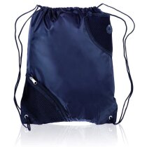 Mochila con cuerdas con bolsillo en esquina personalizada
