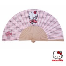 Abanico juvenil Hello Kitty personalizado