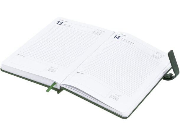 Agenda Mylok en poliéster RPET reciclado con cierre magnético detalle 3