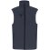 Chaleco Dervik corporativo transpirable con cremalleras Marino