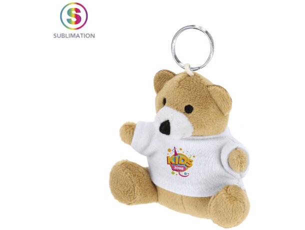 Llavero peluche Pickford con camiseta personalizable detalle 1