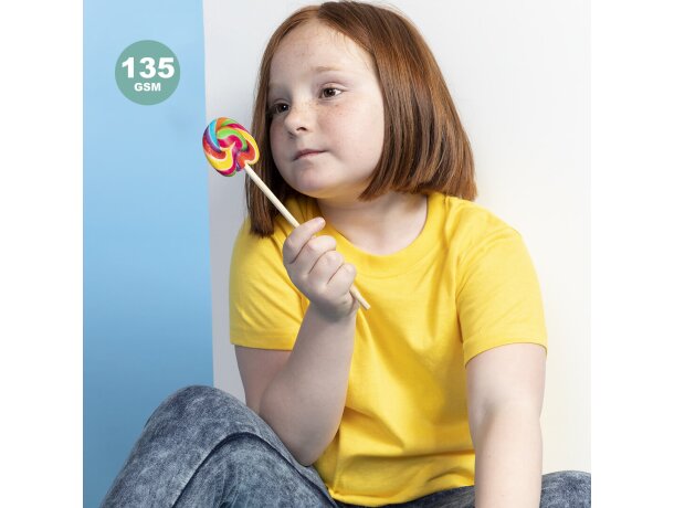 Camiseta Hecom de niño 135 gr color personalizado
