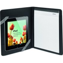 Carpeta para tablet con bloc en polipiel personalizada Carpeta para tablet con bloc en polipiel personalizada