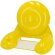 Sillón plegable Kokoro con redecilla de poliéster resistente Amarillo