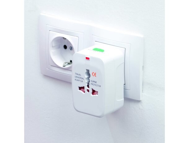 Adaptador de enchufes para viajes personalizado
