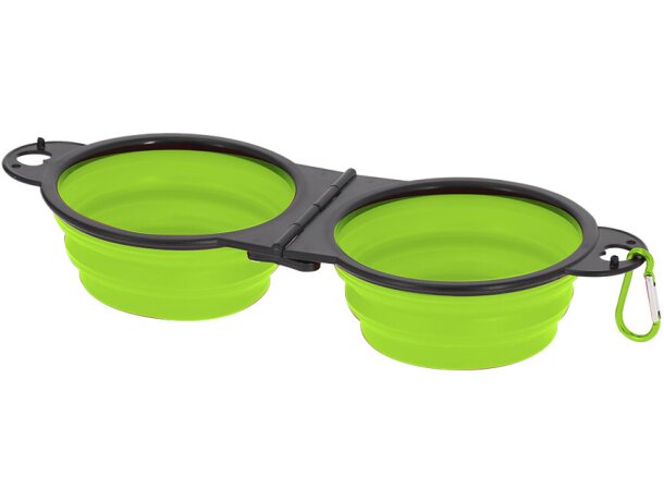 Bowl plegable Malking con mosquetón para mascotas detalle 4