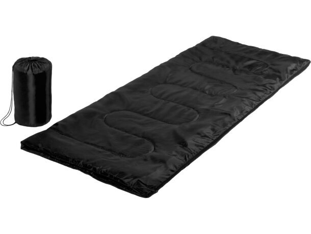 Saco de dormir personalizado negro