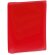 Tarjetero de plástico para 6 tarjetas Mitux rojo