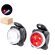 Set luces bicicleta plástico y 4 modos de iluminación
