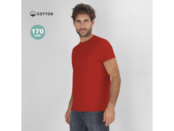 Camiseta Stiles algodón ring spun manga corta unisex detalle 1