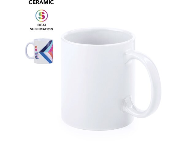 Taza Bornel de cerámica barata para personalizar en sublimacion