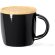 Taza original cerámica Zenara Negro