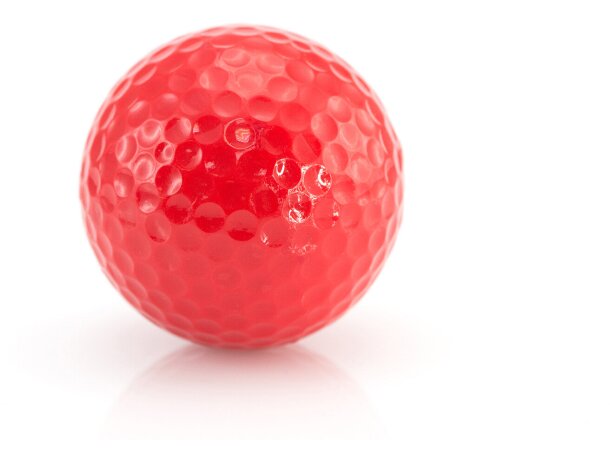 Bola Nessa de golf tres colores diferentes