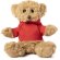 Peluche Loony con capucha Rojo