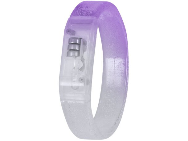 Pulsera luminosa Gretex con LED multicolor para eventos detalle 1