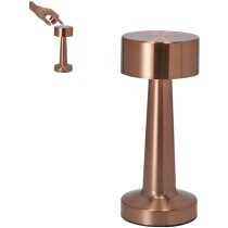 Lámpara Rosity led regulable acabado oro rosa