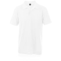 Polo manga corta unisex blanco 180 gr barato