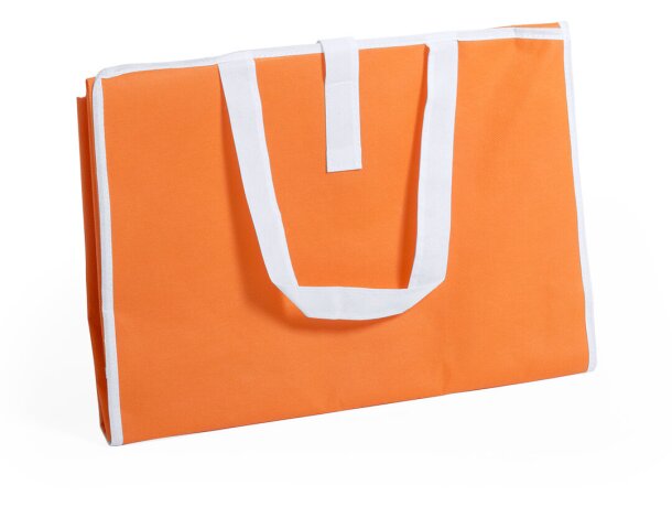 Esterilla Buren non woven laminado personalizado naranja