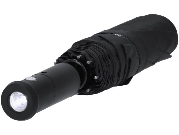 Paraguas Pulsak con linterna integrada y tejido RPET sostenible detalle 4