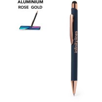 Bolígrafo Taulf aluminio con puntero táctil goma