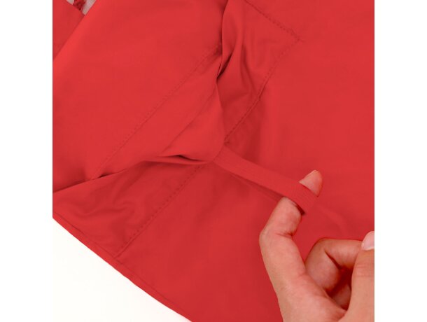 Chubasquero impermeable Bravion con capucha ajustable detalle 7