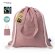 Mochila saco personalizada algodón reciclado 140 g/m2 Riak Fairtrade detalle 2