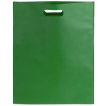 Bolsa non woven plana barata verde Bolsa non woven plana barata verde