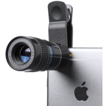 Objetivo para cámara de móvil personalizado negro