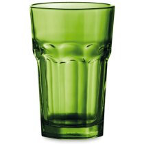 Vaso de cristal de colores
