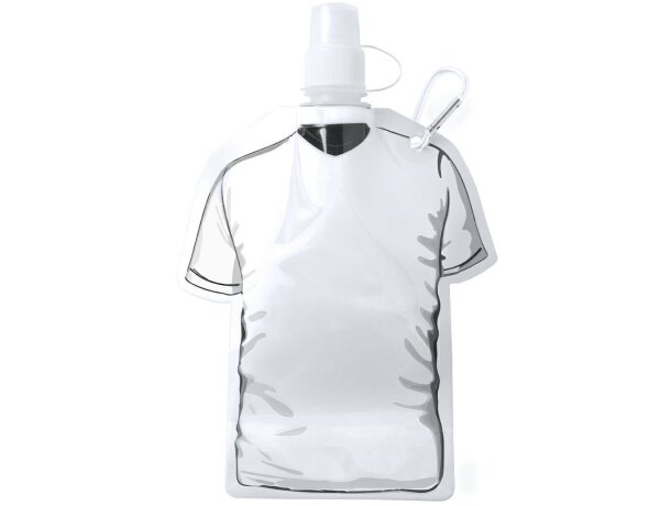 Bidón camiseta deportiva personalizado blanco Bidón camiseta deportiva personalizado blanco