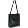 bolsa con clip central para cerrar personalizada negra