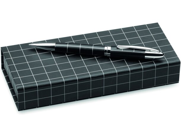 Bolígrafo con recambio en estuche grabado