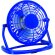 Mini ventilador de sobremesa personalizado azul
