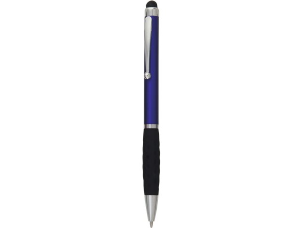 Bolígrafo personalizado puntero táctil Sagur personalizado azul