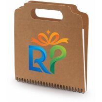 Libretas ecológicas Makron con bloc 70 hojas y bolígrafo