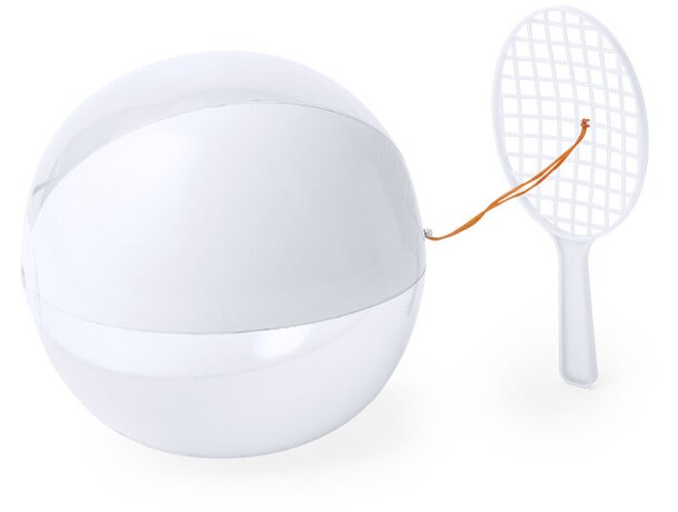Set raqueta y balón unido por elástico pvc Skippy detalle 1