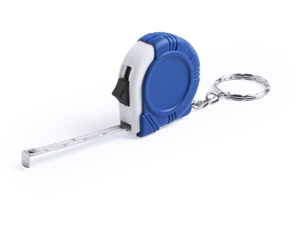 Flexómetro Harrol 1m personalizado azul
