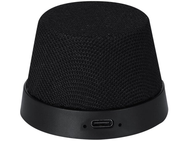 Altavoz Bluetooth Dinarix con soporte magnético y asa RPET detalle 2