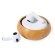 Auriculares plástico reciclado inalámbricos con detalles en bambú detalle 8