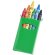Caja de ceras en varios colores para merchandising Verde