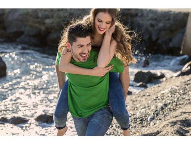 Camiseta tallas adulto 135 gr color verde